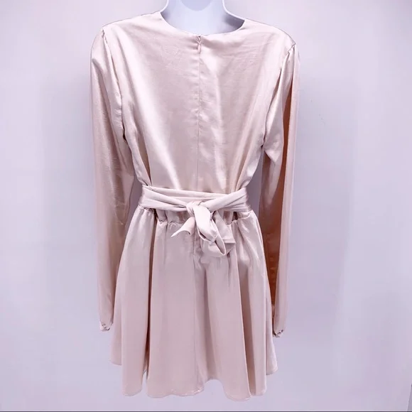NEW Lovers + Friends Ivy Dress in Champagne Sz S - Picture 7 of 11